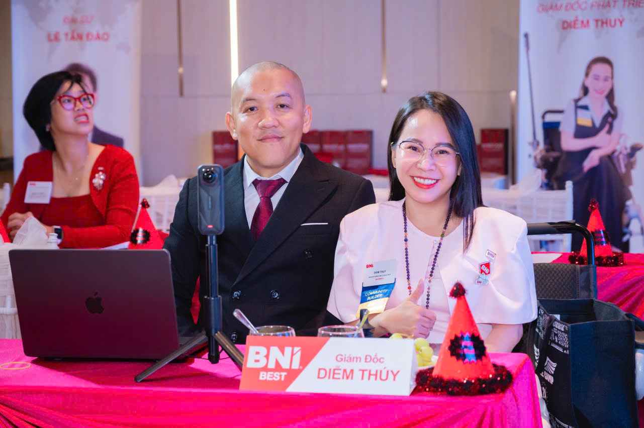 Diễm Thúy trên cương vị Giám đốc BNI Best